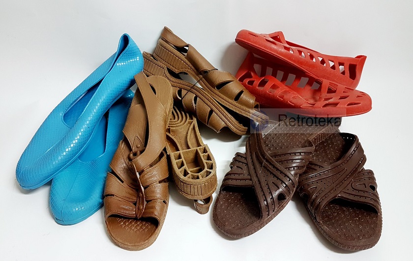 Jugoplastika je radila gumene sandale u bezbroj boja i modela.