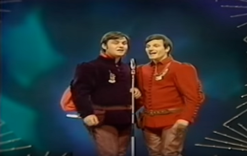 Dubrovački trubaduri na Eurosongu, ponovo u Ujedinjenom kraljevstvu, 1968. godine izvodili su pjesmu 'Jedan dan' i osvojili 7. mjesto.