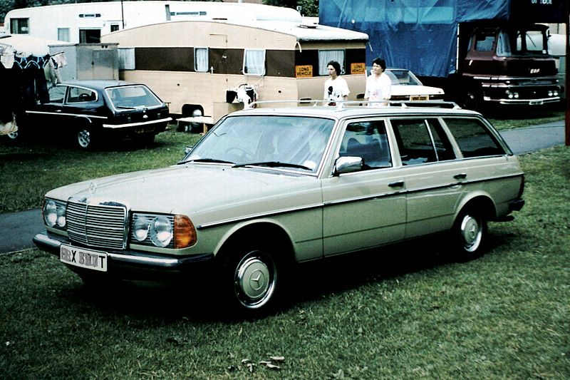 Mercedes W123 obožavali su taksisti i gastarbajteri koji su poslovni uspjeh u inozemstvu iskazivali limenim ljubimcem. U seriji Policajac sa Petlovog Brda, W123 je bio automobil Ljubiše Samardžića.