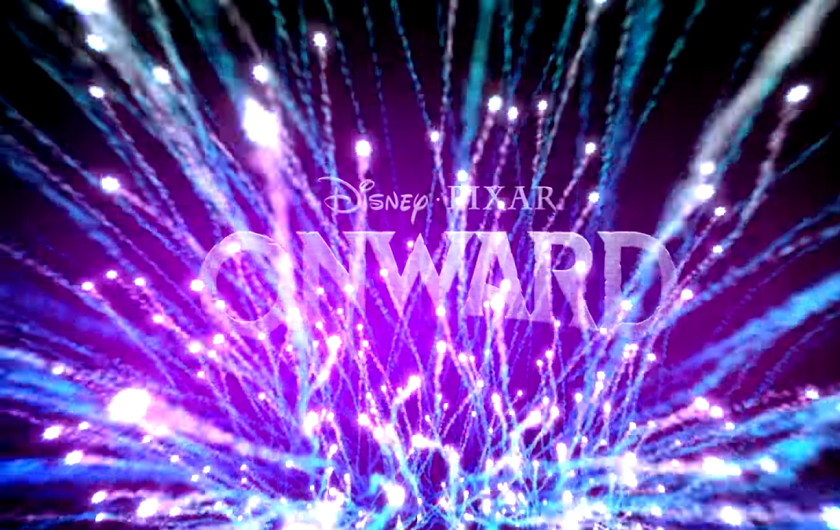 Onward je još jedan novi Disneyjev crtić i navodno se radi o dvojici braće vilenjaka, ali radnja još nije potvrđena. U kina stiže 6. ožujka 2020., a glavnim likovima glasove daju Tom Holland i Chris Pratt