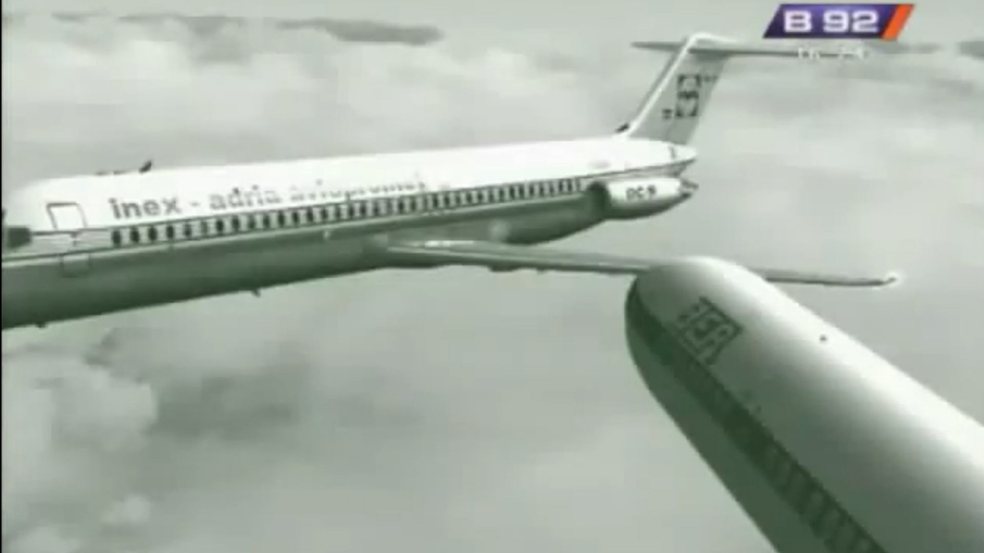 U sudaru su sudjelovali Douglas DC-9 Inex-Adria Avioprometa i Trident Hawker British Airwaysa. Taj DC-9 je ujedno bio i prvi mlažnjak kompanije, kojeg su kupili 1969.
