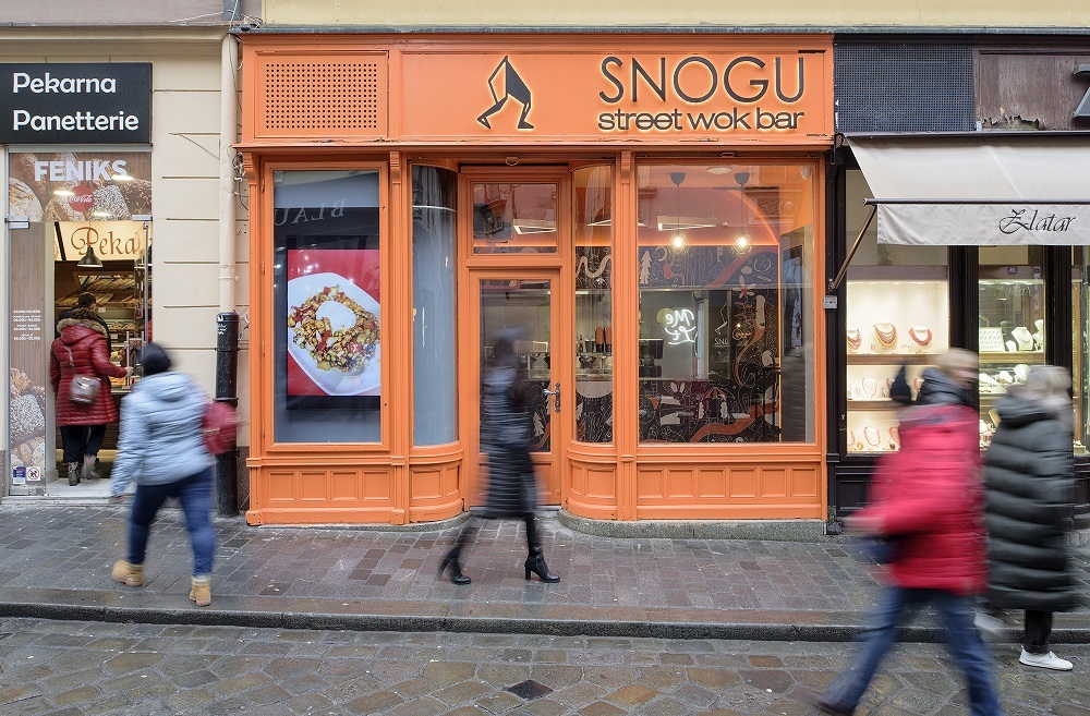 Snogu je wok bar koji se otvorio početkom prosinca na adresi Radićeva 8.