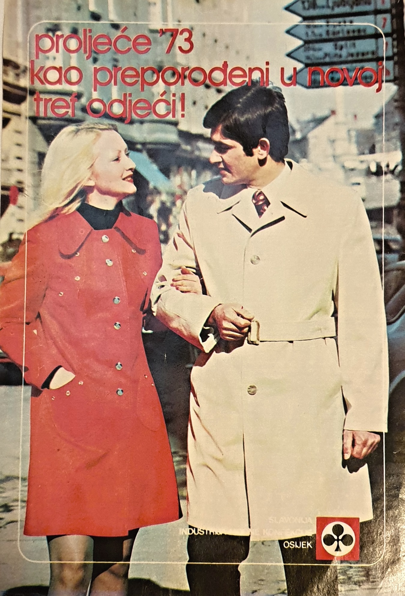 Slavonija, Industrija modne konfekcije Osijek, 1973. godina