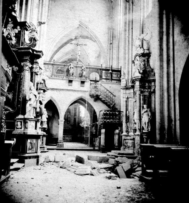 Bio je jačine 8 stupnjeva po Mercallijevoj i 6,3 stupnja po Richterovoj ljestvici. (Unutrašnjost Zagrebačke katedrale)/Ivan Standl