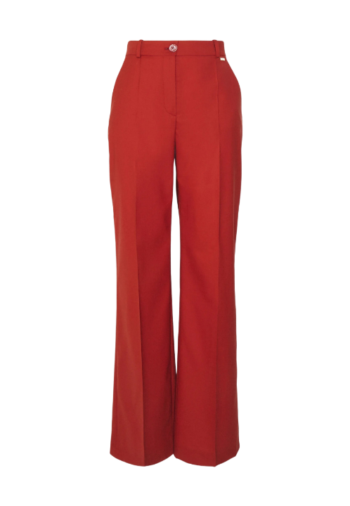 crvene vunene hlače