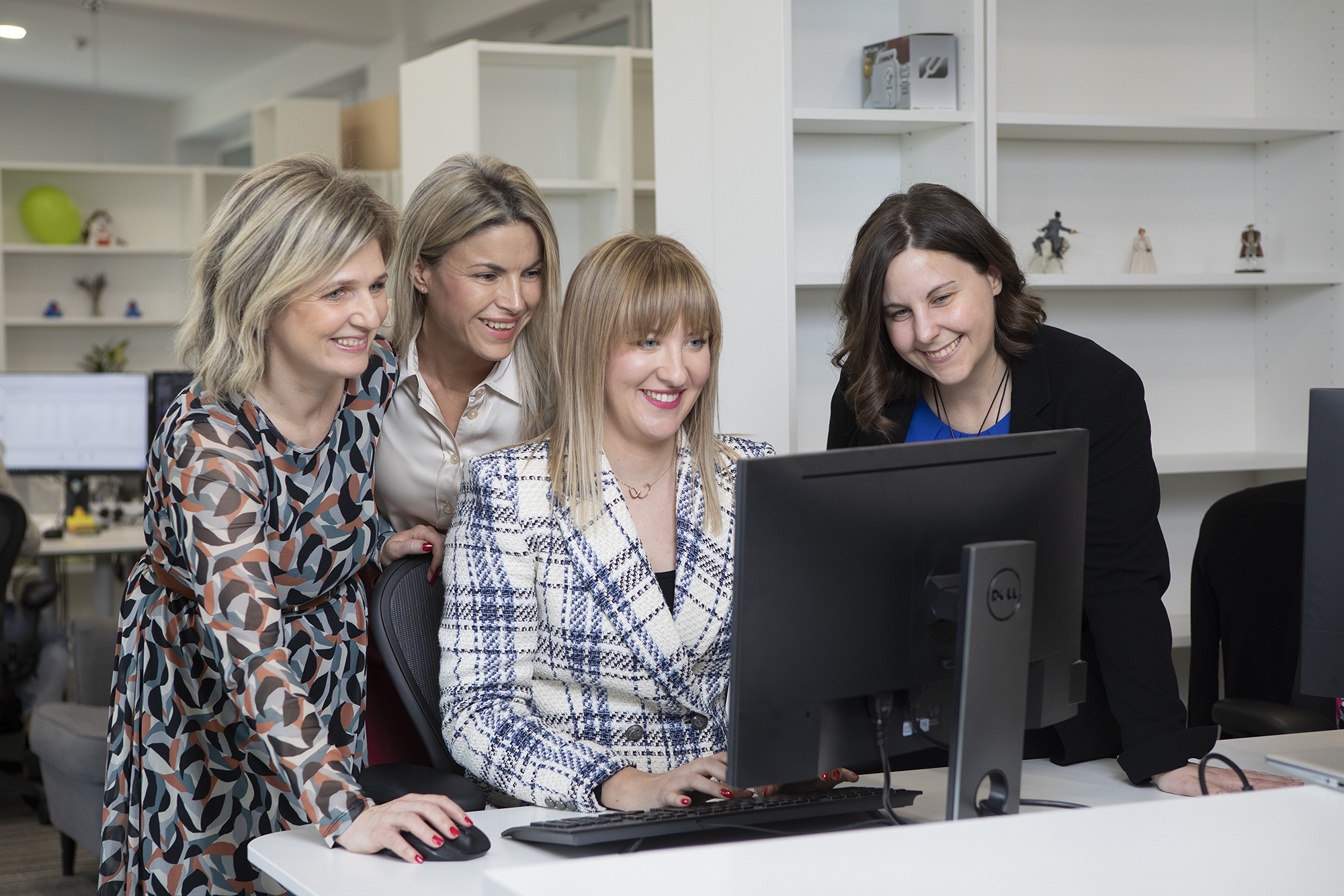 Vanja, Kristina, Klaudija i Tanja