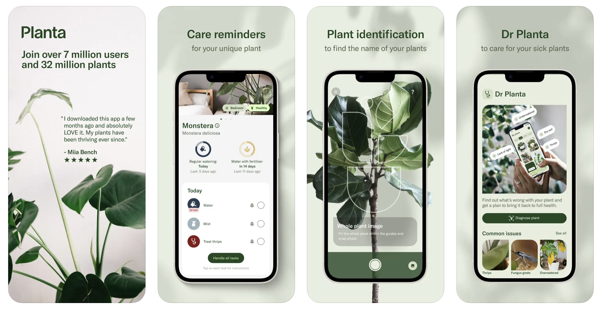 Planta aplikacija za biljke