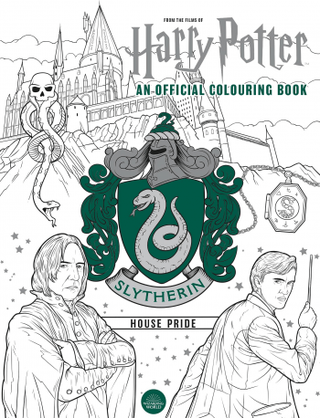 Harry Potter: Slytherin House Pride: Official Colouring Book