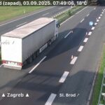 Na autocesti A3 kod Slavonskog Broda došlo do prometne nesreće, vozi se jednim trakom