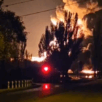 Video. Putinov ratni stroj upravo je pretrpio snažan udarac, odjekuju detonacije u tvornici eksploziva