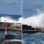 Video. Visoki valovi na Tenerifima povukli u more više desetaka ljudi, najmanje troje poginulih