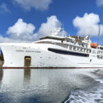 Nasukao se kruzer čija je posada na Otoku guštera zaboravila putnicu koja je tamo umrla