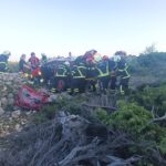 Jeziva nesreća na Cresu. Rezali smrskani auto i izvlačili trudnicu kroz prtljažnik, spašavao je helikopter