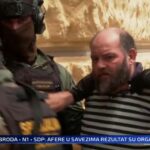 Foto. Specijalci naoružani dugim cijevima upravo priveli Aleksića na ispitivanje u šibenski DORH