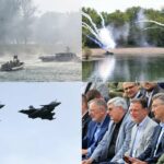 Veliki fotoizvještaj. Na Jarunu održana spektakularna vojna vježba, iz prvog reda je pratili Plenković, Anušić, Jandroković…