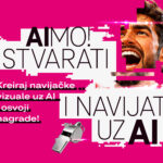 “AIMO! stvarati i navijati uz AI”. Hrvatski Telekom poziva kreativce da uz pomoć AI alata reinterpretiraju emociju nogometa