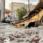 Video. Nezapamćeno nevrijeme poharalo Skoplje: oluja nosila krovove i rušila stabla, ima dosta ozlijeđenih