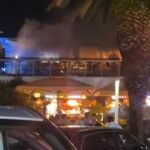 Izbio požar u poznatom restoranu u centru Splita, dim se nadvio nad Rivom