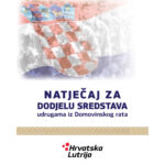 Hrvatska Lutrija dodjeljuje 63.000 eura udrugama iz Domovinskog rata