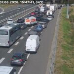 Teška nesreća na A1 kod Lučkog: sudarili se kamioni, stigao helikopter, promet potpuno u prekidu