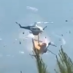 Video. U Grčkoj se sudarili helikopteri koji su gasili ogroman požar nedaleko Atene