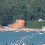 Uznemirujuća snimka: dron se srušio na plažu u ruskom ljetovalištu, troje mrtvih, puno ranjenih