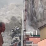 Video: Deseci ozlijeđenih u snažnom potresu u Napulju, goleme kamene gromade zatrpale automobile