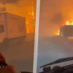 Video. Hrabri vatrogasci snimili kako se probijaju kroz buktinju kod Omiša. Doslovno pakao na Zemlji