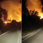 Foto. Ogroman požar na odlagalištu otpada u Prgometu. Izdane posebne mjere za građane