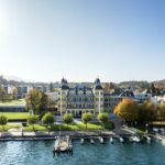 Falkensteiner Schlosshotel Velden: dvorac na obali s dva Michelinova ključa