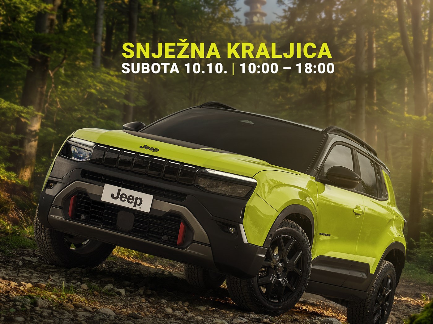 Ove subote zagrebačko Sljeme postaje mjesto susreta svih ljubitelja avanture, prirode i legendarne marke Jeep®